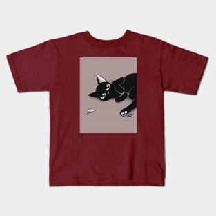 Laying Kids T-Shirt